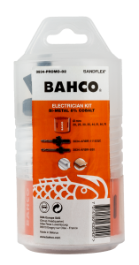 Bahco 3834-82 Hålsågssats 10 delar