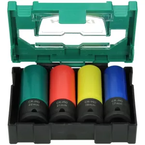 HiKOKI Krafthylsset 17-22mm Färgkodad