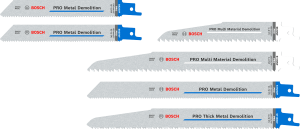 Bosch PRO Demolition Tigersågblad Sats 6 delar