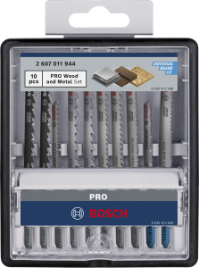 Bosch Wood and Metal Sticksågsbladsats 10st blad