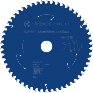 Bosch EXPERT Aluminium Cirkelsågklinga 160x1,8/1,2x20mm 54T