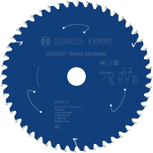 Bosch EXPERT Wood Cirkelsågklinga 165x1,5/1x20mm 48T