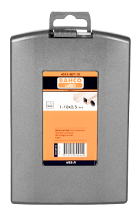 Bahco 4515 Borrsats Metall 1-10mm 19 delar