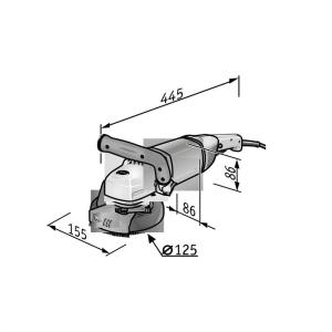 FLEX LD18-7 125R Betongslip 125mm (1800W)