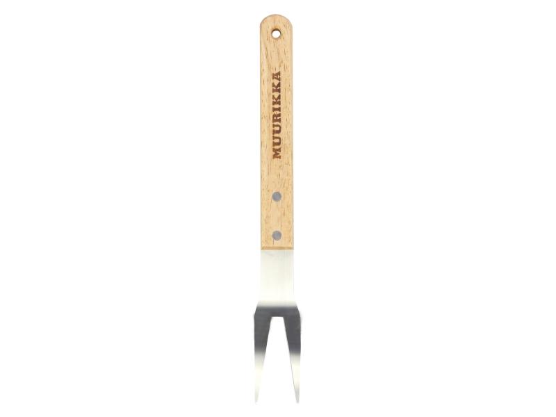 Muurikka Grillgaffel Rostfritt/Trä 33,5cm