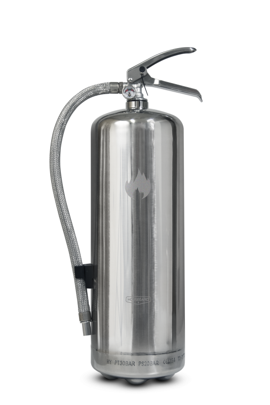 Housegard Pulversläckare 6kg Steel PE6HR-B