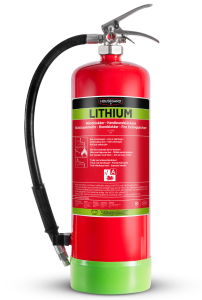 Housegard 6 liter AVD brandsläckare Röd LITHEX6 13A