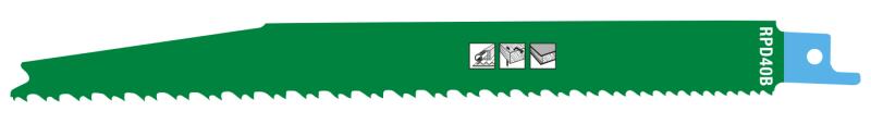 HiKOKI RPD40B Tigersågblad Universal 200mm 5-pack