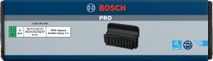 Bosch Krafthylsset 1/2'' 10-27mm 9 delar