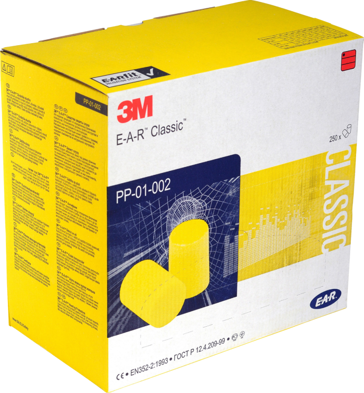 3M EAR Classic Hörselpropp 200P