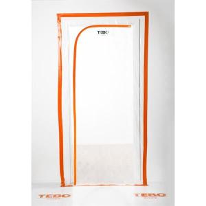 TEBO Cover Dammdörr Blixtlås "L" Plast 215x120cm