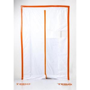 TEBO Cover Dammdörr Magnet "I" Nylon 217x138cm