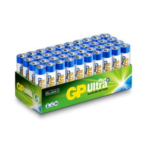 GP Batteries Ultra Plus Alkaline AAA-Batteri 40-pack