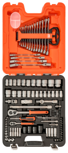 Bahco S87+7 Hylsnyckelsats 1/4" & 1/2"  94 delar