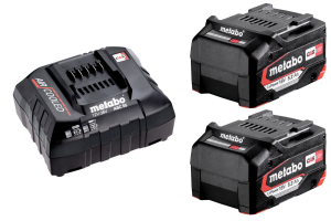 Metabo Laddpaket 18V (2x5,2Ah)