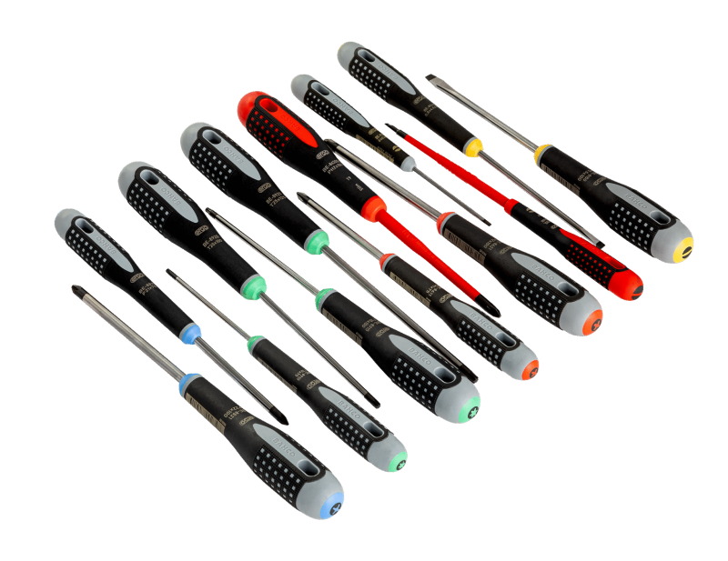 Bahco BE-9879 Skruvmejselsats Ergo 13 delar