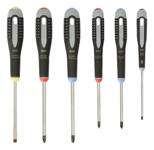 Bahco BE-9886 Skruvmejselsats Ergo 6 delar