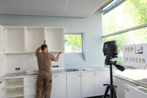 Bosch GCL 12V-50-22 CG Krysslaser m. Lodpunkter Grön 12V