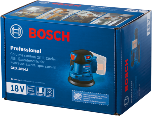 Bosch GEX 18V-LI Excenterslip 125mm 18V