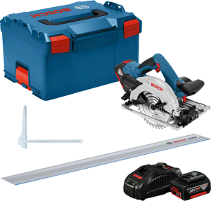 Bosch GKS 18V-57 G Cirkelsåg 165mm 18V (2x5,0ah) Inkl Styrskena