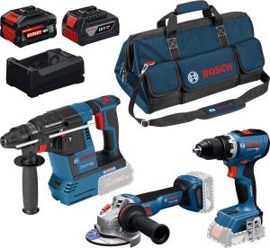 Bosch (GSR/GWS/GBH) Verktygspaket 18V (1x5,0Ah 1x5,5Ah)