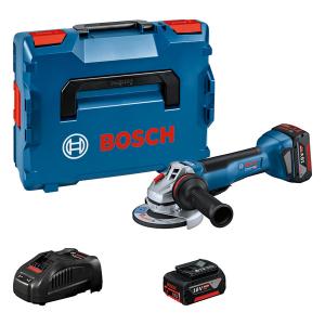 Bosch GWS 18V-10 P Vinkelslip 125mm 18V (2x5,0Ah)