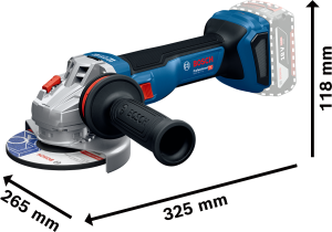 Bosch GWS 18V-11 Vinkelslip 125mm 18V