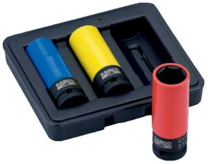 Bahco BWSS12P3 Krafthylsset 17-21mm Färgkodad