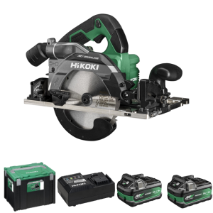 HiKOKI C3606DUM Cirkelsåg 165mm 36V (2x2,5Ah)