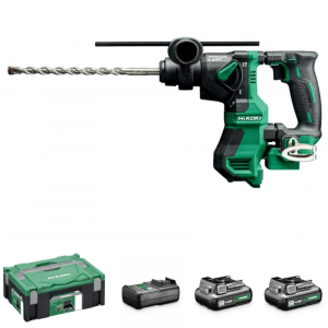 HiKOKI DH12DD Borrhammare 12V (2x4,0Ah)