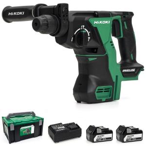 HiKOKI DH18DBL Kombihammare 18V (2x5,0Ah)