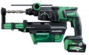 HiKOKI DH36DPE Kombihammare Med Dammkassett 36V (2x2,5Ah)