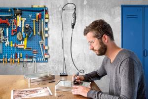 Dremel Verktygsställ till Böjlig Axel f. Multiverktyg