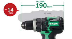 HiKOKI DV36DC Slagborrmaskin 36V