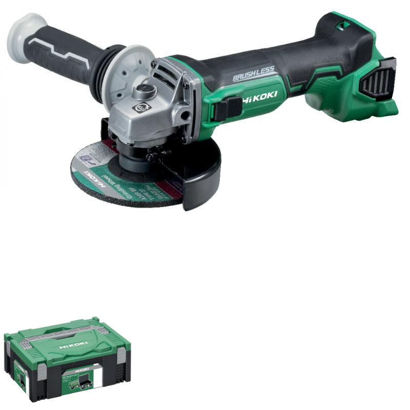 HiKOKI G18DBBVL Vinkelslip 125MM 18V