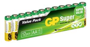 GP Batteries Super Alkaline AA-Batteri 12-pack