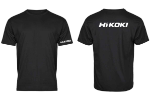 HiKOKI T-Shirt Svart/Vit