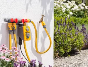 Hozelock Krankoppling Utomhus 4-vägs