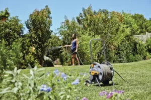 Hozelock Slangvagn f. 60m Trädgårdsslang