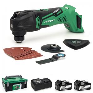 HiKOKI CV18DBL Multiverktyg 18V (2x5,0Ah)