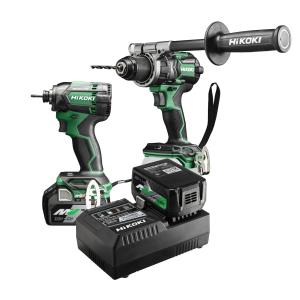 HiKOKI KC18DC (DS/WH) Verktygspaket 18V (2x5,0Ah)