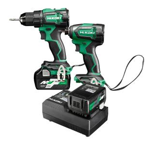 HiKOKI KC18DE (DS18DE/WH18DE) Verktygspaket 18V (2x5,0Ah)