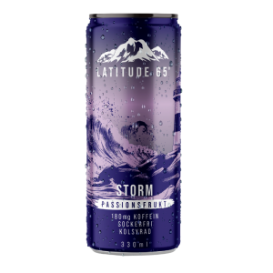 Latitude 65 Storm 24x330ml Passionsfrukt