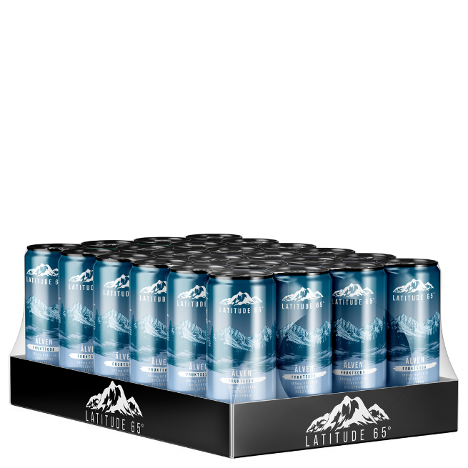 Latitude 65 Älven 24x330ml Fruktsoda