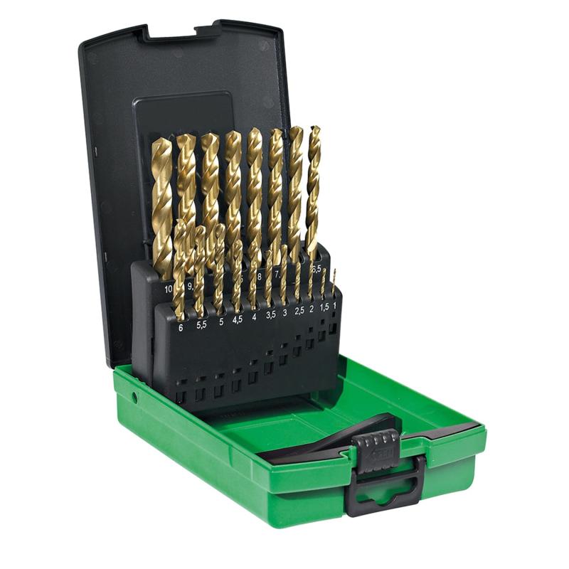 HiKOKI Borrsats Metall 1-10mm 19 delar