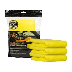 Mikrofiberduk Chemical Guys Workhorse Gul 3-pack