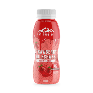 Latitude 65 Strawberry Milkshake 330ml