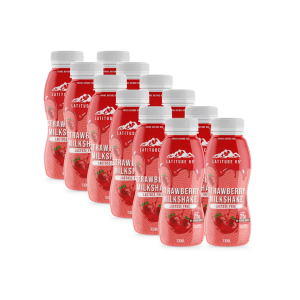 Latitude 65 Strawberry Milkshake 12x330ml