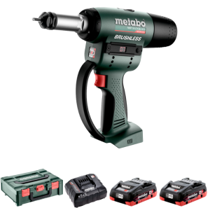 Metabo NMP 18 LTX BL M10 Nitmutterpistol (2x4,0Ah)