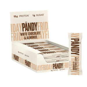 Pändy Proteinbar White Chocolate & Almonds 18x35g